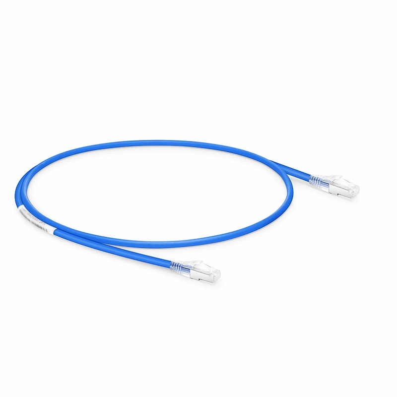 SFPS 3ft (0.9m) Cat6 26AWG Snagless Shielded (S/FTP) LSZH Ethernet Network Patch Cable, Blue SFPS