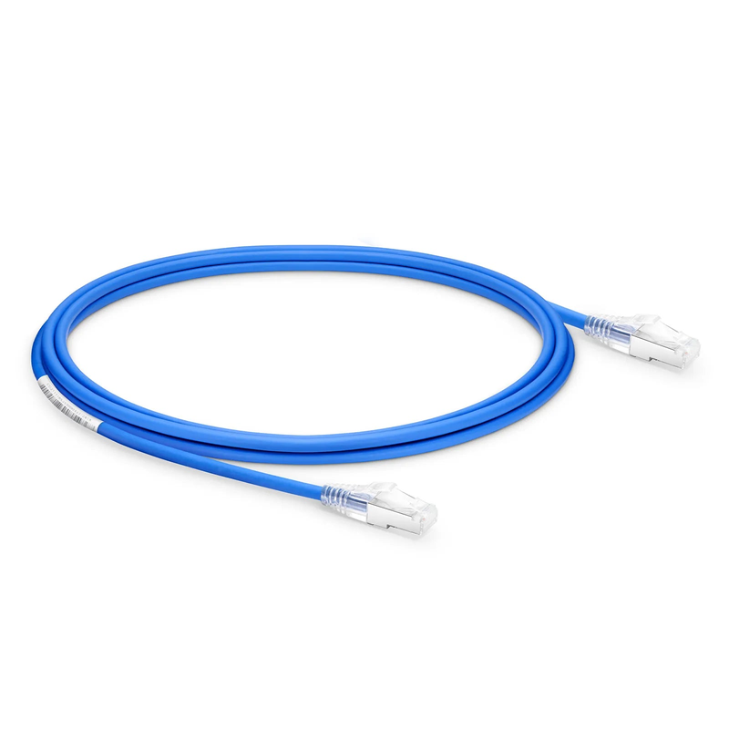 SFPS 10ft (3m) Cat6 26AWG Snagless Shielded (S/FTP) LSZH Ethernet Network Patch Cable, Blue SFPS