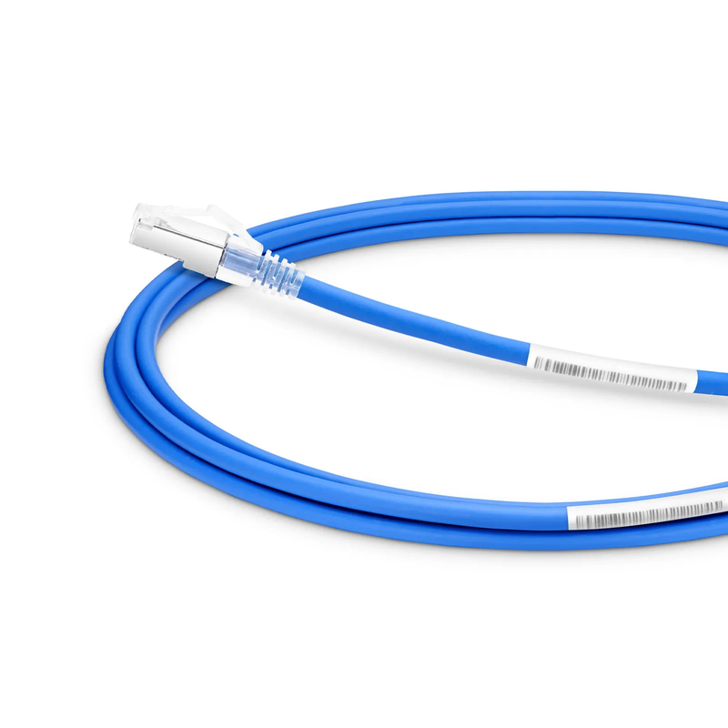 SFPS 10ft (3m) Cat6 26AWG Snagless Shielded (S/FTP) LSZH Ethernet Network Patch Cable, Blue SFPS