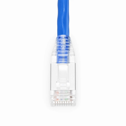 SFPS 7ft (2.1m) Cat5e Snagless Shielded (F/UTP) PVC CM Ethernet Network Patch Cable, Blue SFPS