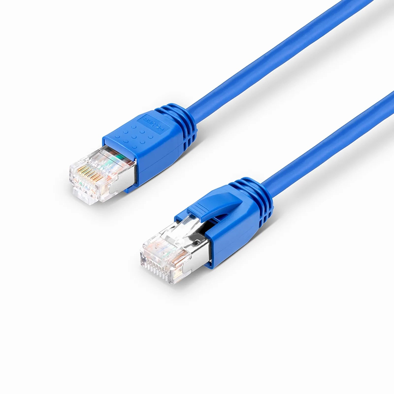 SFPS 10ft (3.0m) Cat6a 23AWG Snagless Shielded (F/FTP) LSZH Ethernet Network Patch Cable, Blue SFPS