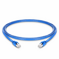 SFPS 3ft (0.9m) Cat6a 23AWG Snagless Shielded (F/FTP) LSZH Ethernet Network Patch Cable, Blue SFPS