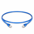 SFPS 2ft (0.6m) Cat6a 23AWG Snagless Shielded (F/FTP) LSZH Ethernet Network Patch Cable, Blue SFPS