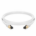 SFPS 10ft (3m) Cat8 28AWG Snagless Shielded (S/FTP) PVC CM Ethernet Network Patch Cable, Off-White SFPS