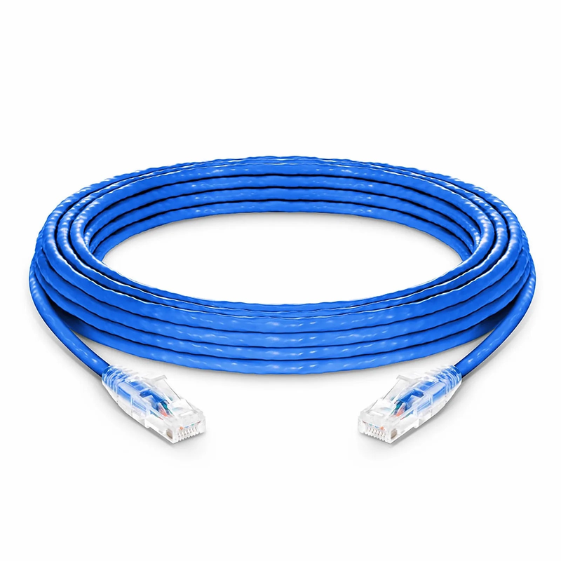 SFPS 33ft (10m) Cat6 24AWG Snagless Unshielded (U/UTP) LSZH Ethernet Network Patch Cable, Blue SFPS