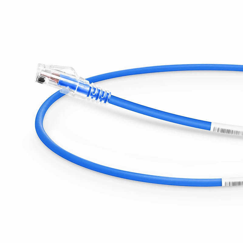 SFPS 3ft (0.9m) Cat6a 24AWG Snagless Unshielded (U/UTP) LSZH Ethernet Network Patch Cable, Blue SFPS