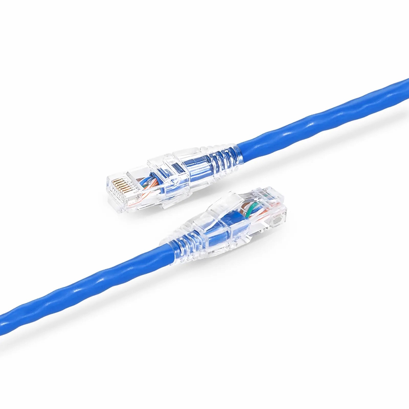 SFPS 1ft (0.3m) Cat6 Snagless Unshielded (U/UTP) PVC CM Ethernet Network Patch Cable, Blue, (24pcs/pack) SFPS