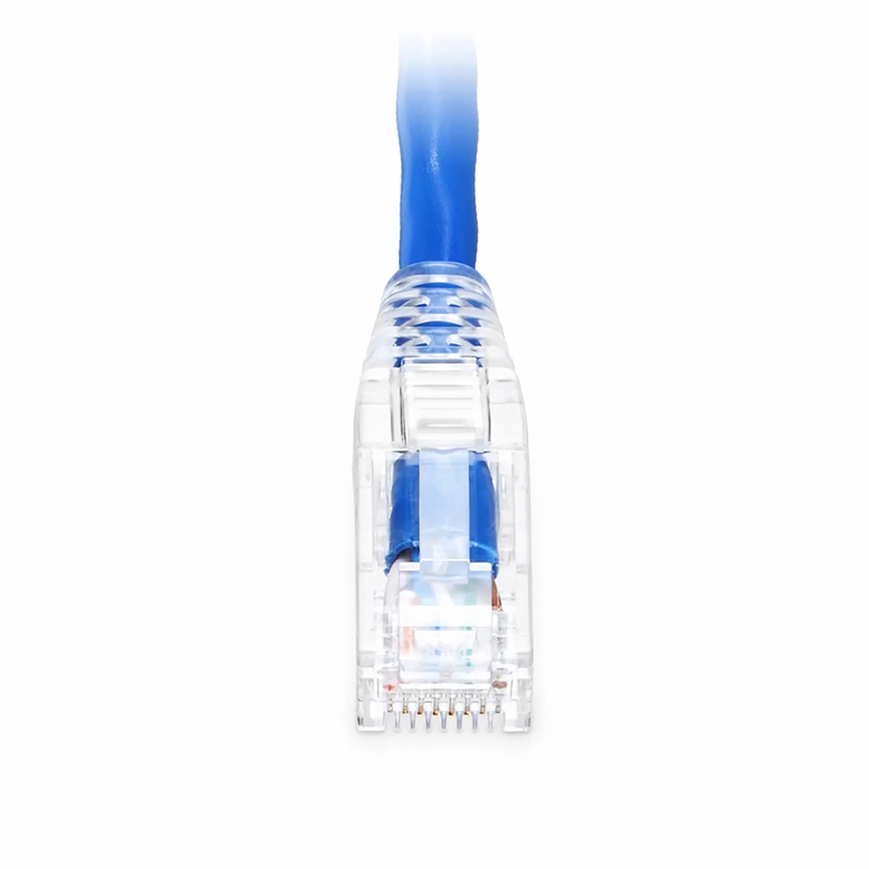 SFPS 8ft (2.4m) Cat6 Snagless Unshielded (U/UTP) PVC CM Ethernet Network Patch Cable, Blue, (24pcs/pack) SFPS