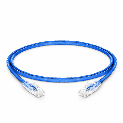 SFPS 3ft (0.9m) Cat6 Snagless Unshielded (U/UTP) PVC CM Ethernet Network Patch Cable, Blue, (24pcs/pack) SFPS