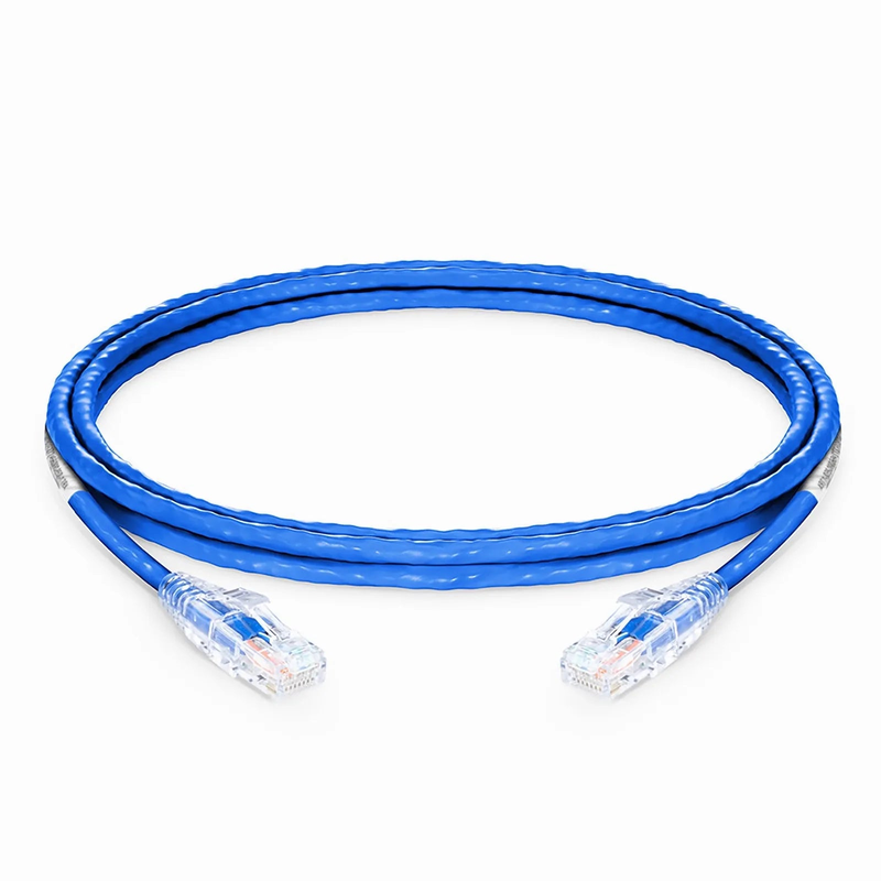 SFPS 7ft (2.1m) Cat6 24AWG Snagless Unshielded (U/UTP) PVC CM Ethernet Network Patch Cable, Blue, (10pcs/pack) SFPS