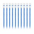 SFPS 8ft (2.4m) Cat6 24AWG Snagless Unshielded (U/UTP) PVC CM Ethernet Network Patch Cable, Blue, (10pcs/pack) SFPS