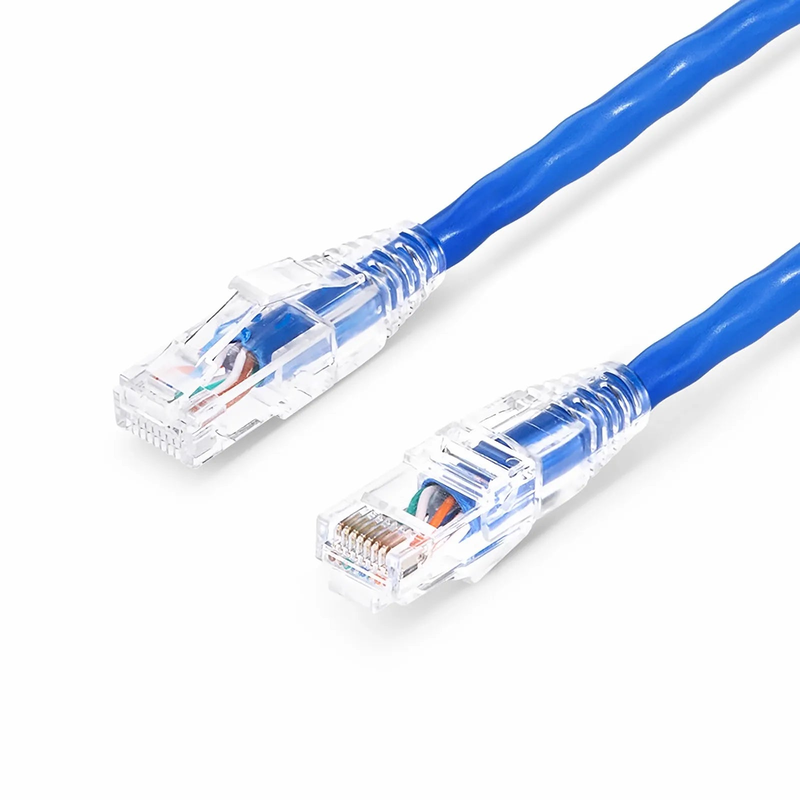 SFPS 4ft (1.2m) Cat6 24AWG Snagless Unshielded (U/UTP) PVC CM Ethernet Network Patch Cable, Blue, (10pcs/pack) SFPS