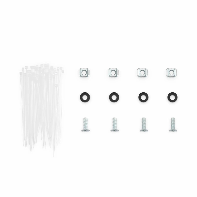 SFPS Cat6 High Density Coupler Patch Panel, 48-Port, 1RU, Cable Management Bar Included SFPS