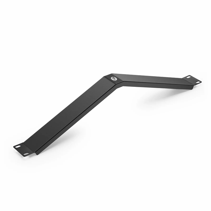 SFPS Angled Filler Panel, 1U, Black (10 PCS/Pack) SFPS