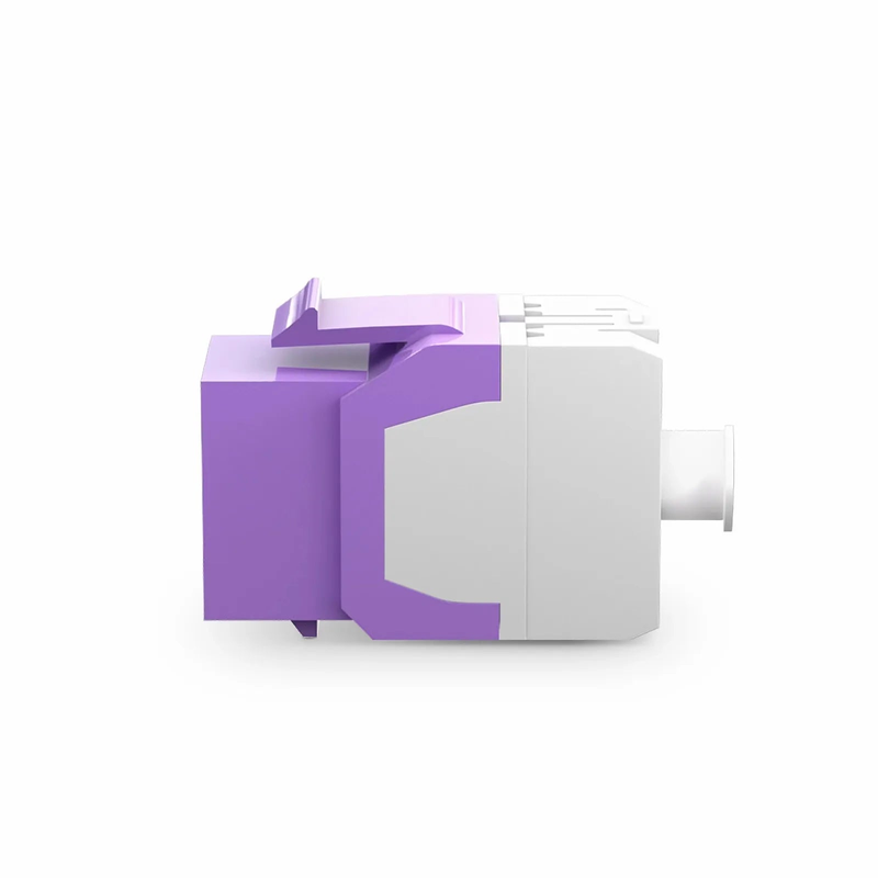 SFPS Cat6 RJ45 (8P8C) Unshielded Punch Down Keystone Jack Module, Purple (10 pcs/Pack) SFPS