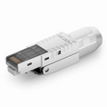 SFPS Cat5e/Cat6/Cat6a RJ45 Tool-Free Modular Plugs, Shielded Network Connectors for 23~26AWG Twisted Pair Solid or Stranded Cable (10/Pack) SFPS