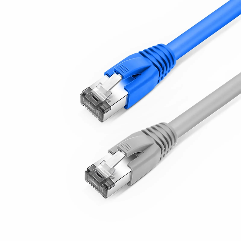 SFPS Cat6/Cat6a/Cat7 RJ45 Strain Relief Boots, 8.0mm OD for Cat6 F/UTP & SF/UTP 23AWG, Cat6a & Cat7 S/FTP 23AWG Ethernet Cables, Gray, 50PCS/Pack SFPS