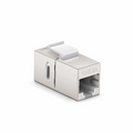 SFPS Cat6a Keystone RJ45 Coupler, Shielded, Female to Female Insert Inline Coupler SFPS
