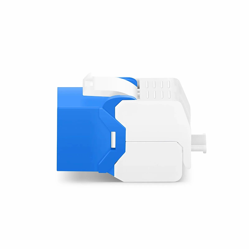 SFPS Cat6 RJ45 (8P8C) Unshielded Toolless Keystone Jack Module, Blue (10 pcs/Pack) SFPS