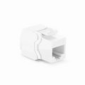 SFPS Cat6 RJ45 (8P8C) Unshielded Toolless Keystone Jack Module, White (10 pcs/Pack) SFPS