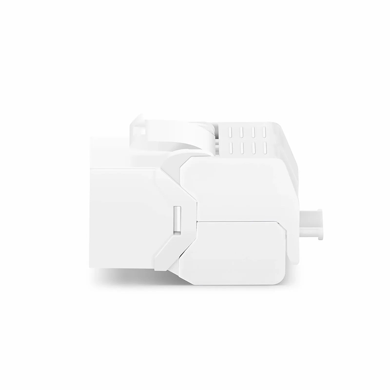 SFPS Cat6 RJ45 (8P8C) Unshielded Toolless Keystone Jack Module, White (10 pcs/Pack) SFPS