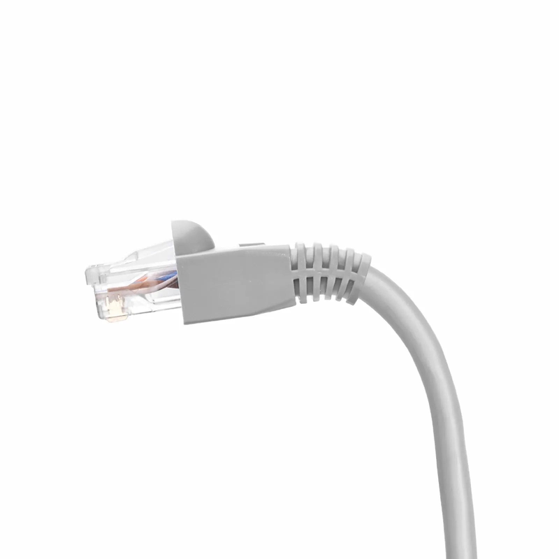 SFPS Cat6 RJ45 Strain Relief Boots, 6.0mm OD for Cat6 UTP 23~24AWG Ethernet Cables, Gray, 50PCS/Pack SFPS