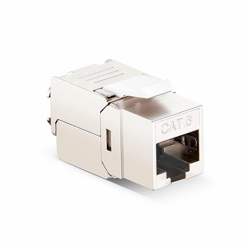 SFPS Mini Cat6 RJ45 (8P8C) Shielded Toolless Keystone Jack SFPS