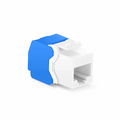 SFPS Cat6a RJ45 (8P8C) Unshielded Toolless Keystone Jack Module, White (10 pcs/Pack) SFPS