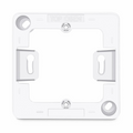 SFPS German-Style Single Gang Back Box, White, 3.35'' x 3.35'' SFPS