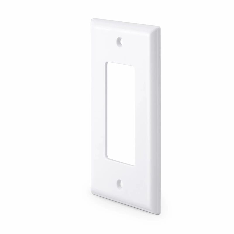 SFPS Single Gang Faceplate Frame, White, 4.87'' x 2.95'' SFPS