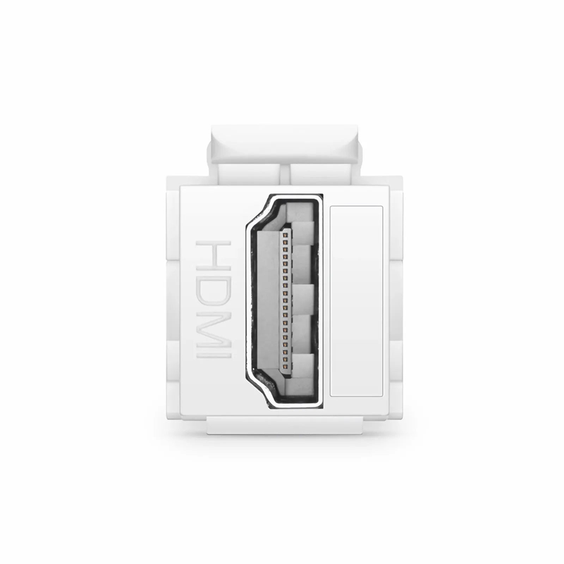 SFPS HDMI Feedthrough SyncEase Connector, White Housing SFPS