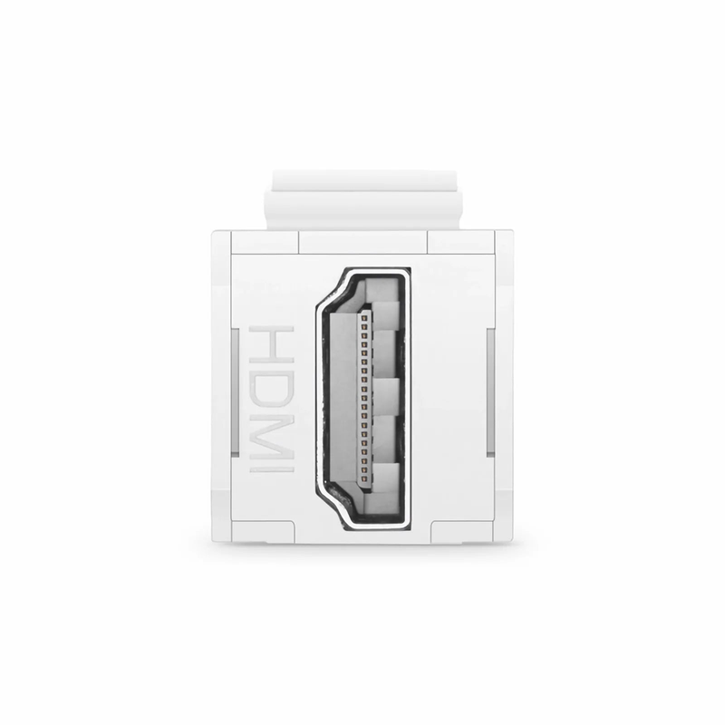 SFPS HDMI Feedthrough SyncEase Connector, White Housing SFPS