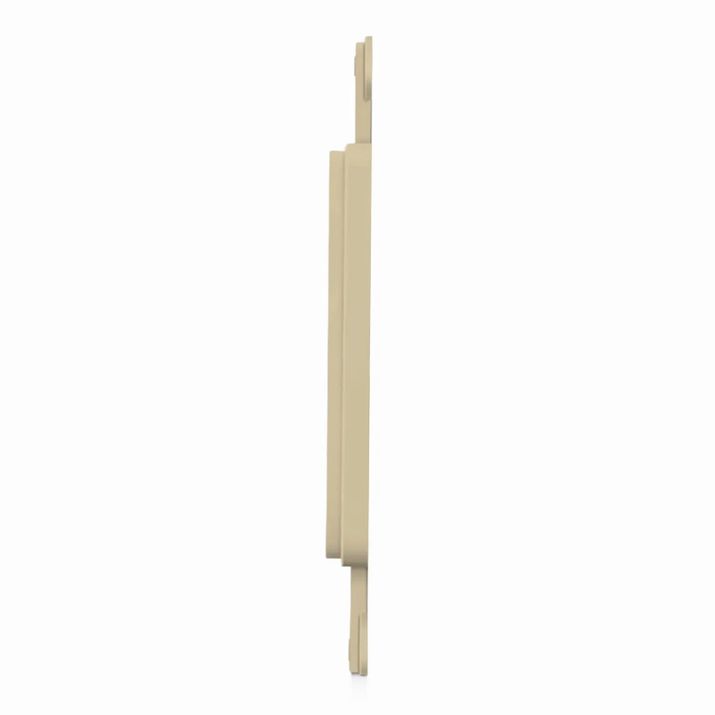 SFPS FFSystem Faceplate Frame Keystone Blank Insert, Ivory, 4.09'' x 1.4'' SFPS