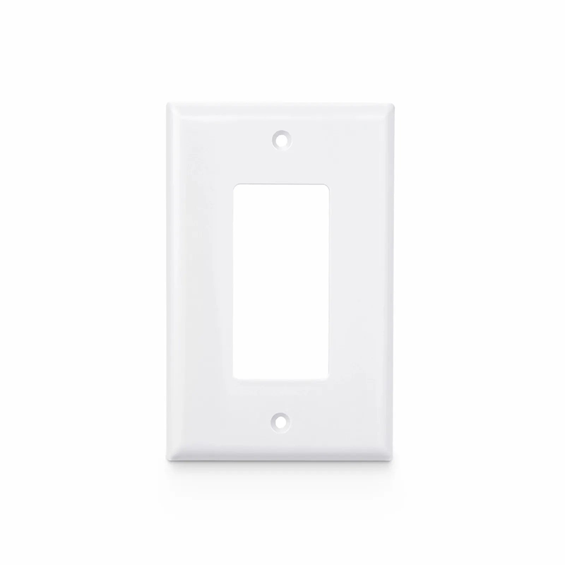 SFPS Single Gang Faceplate Frame, White, 4.87'' x 2.95'' SFPS