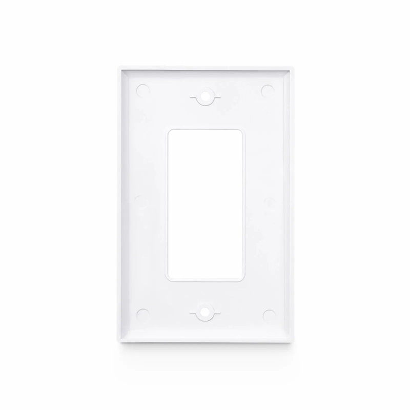 SFPS Single Gang Faceplate Frame, White, 4.87'' x 2.95'' SFPS