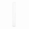 SFPS British-Style Single Gang Faceplate Frame, White, 3.38"x3.38" SFPS