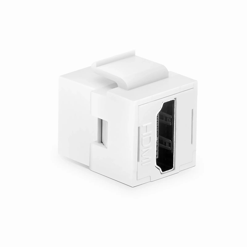 SFPS HDMI Feedthrough SyncEase Connector, White Housing SFPS