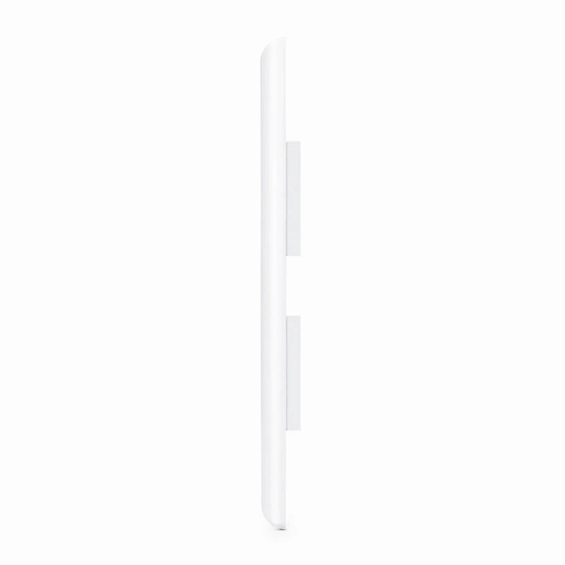 SFPS Single Gang Keystone Faceplate, Label Pockets, 4 Ports, White, 4.49'' x 2.76'' SFPS