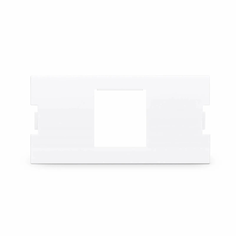SFPS 1-Port MOS Adapter, 1 Unit High, White SFPS