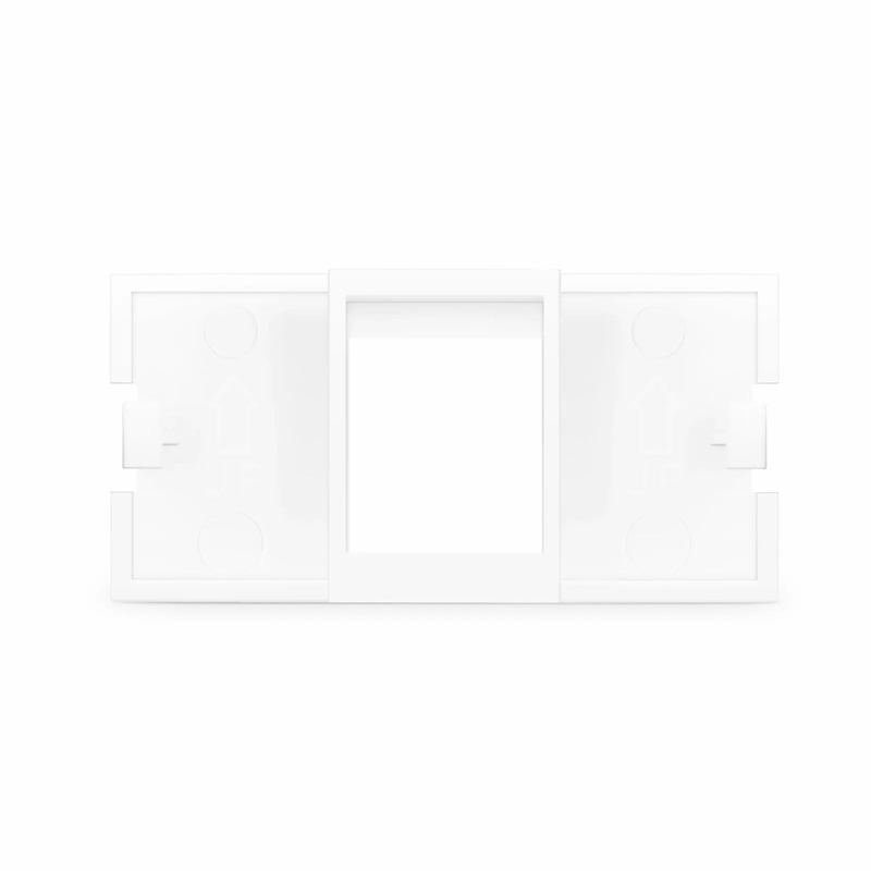 SFPS 1-Port MOS Adapter, 1 Unit High, White SFPS
