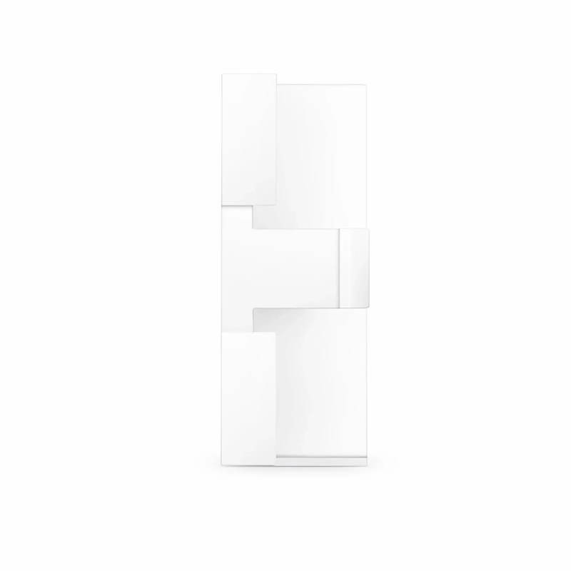 SFPS 1-Port MOS Adapter, 1 Unit High, White SFPS