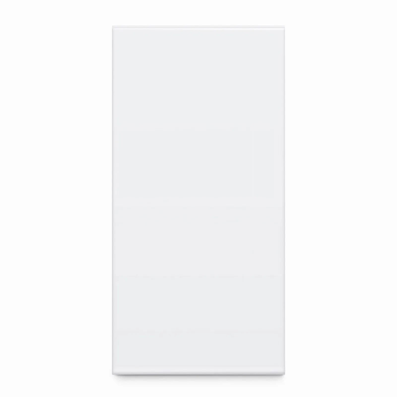 SFPS British-Style Single Gang Back Box, White, 3.39''x3.39'' SFPS