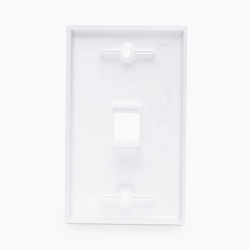 SFPS One Port Keystone Single Gang Wall Plate SFPS
