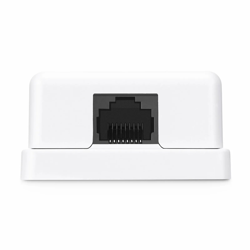 SFPS Cat6 RJ45 Unshielded Surface Mount Box, 1 Port, White SFPS