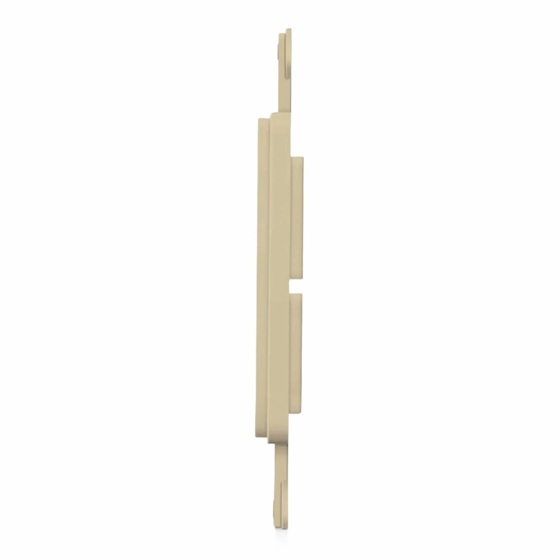 SFPS SyncEaseFFSystem Faceplate Frame Keystone Insert, 4 Ports, Ivory, 4.09'' x 1.4'' SFPS