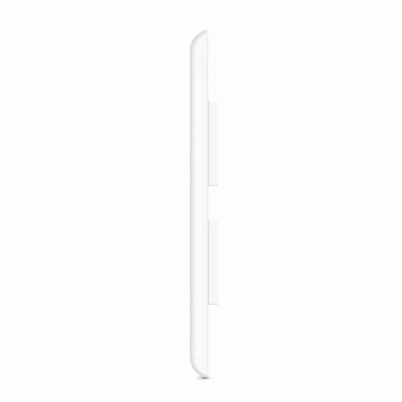 SFPS Single Gang Keystone Faceplate, Computer and Telephone Identification Icons, 2 Ports, White, 4.49'' x 2.76'' SFPS
