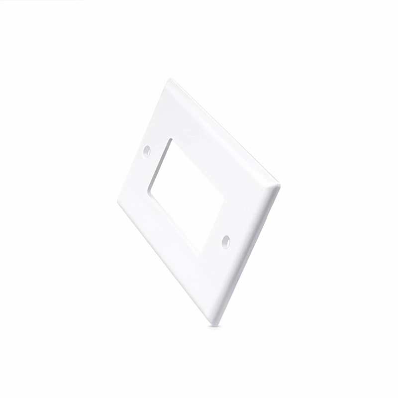 SFPS Single Gang Faceplate Frame, White, 4.87'' x 2.95'' SFPS
