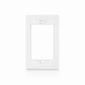 SFPS Single-Gang MOS Faceplate Frame, White SFPS