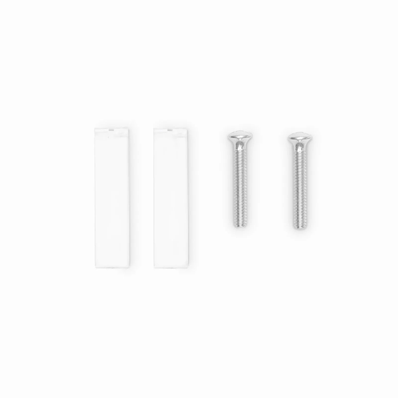 SFPS Single-Gang MOS Faceplate Frame, White SFPS