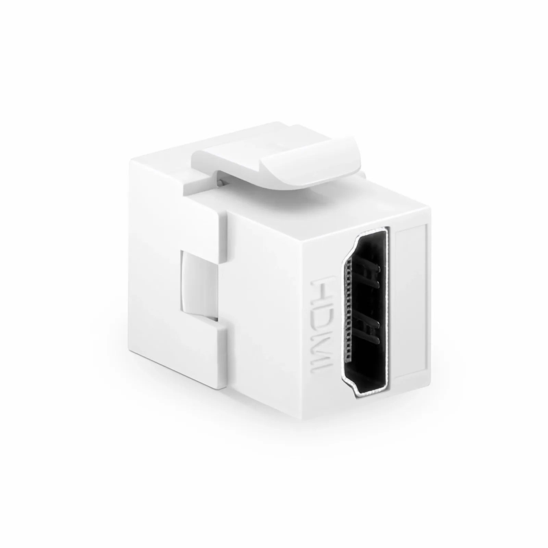 SFPS HDMI Feedthrough SyncEase Connector, White Housing SFPS